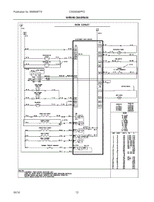 06 - Wiring Diagram parts for Electrolux Range CGES3065PFD from AppliancePartsPros.com