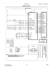 07 - Wiring Diagram parts for Electrolux Range CGES3065PFF from AppliancePartsPros.com