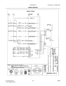 07 - Wiring Diagram parts for Electrolux Range CGES3065PFJ from AppliancePartsPros.com