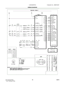 07 - Wiring Diagram parts for Electrolux Range CGES3065PWA from AppliancePartsPros.com