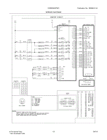 11 - Wiring Diagram parts for Frigidaire Range CGES3065PWC from AppliancePartsPros.com