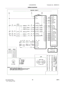 07 - Wiring Diagram parts for Electrolux Range CGES3065PWD from AppliancePartsPros.com