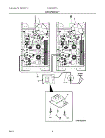 03 - Induction Unit parts for Electrolux Range CGIS3065PFA from AppliancePartsPros.com