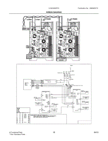 08 - Wiring Diagram parts for Electrolux Range CGIS3065PFA from AppliancePartsPros.com