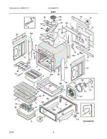 04 - Body parts for Electrolux Range CGIS3065PFD from AppliancePartsPros.com