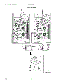 03 - Induction Unit parts for Electrolux Range CGIS3065PFE from AppliancePartsPros.com