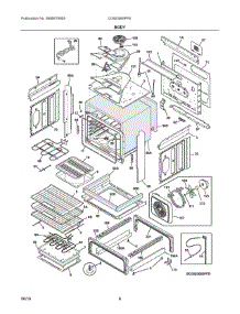 04 - Body parts for Electrolux Range CGIS3065PFE from AppliancePartsPros.com