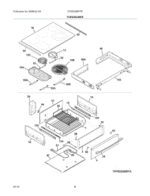 07 - Top / Drawer parts for Frigidaire Range CPES3085PFB from AppliancePartsPros.com