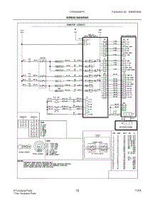 07 - Wiring Diagram parts for Electrolux Range CPES3085PFC from AppliancePartsPros.com