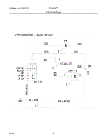 04 - Wiring Diagram parts for Frigidaire Room Air Conditioner CRA052XT753 from AppliancePartsPros.com