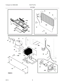 07 - System parts for Electrolux Freezer E32AF75JPS2 from AppliancePartsPros.com