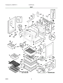 04 - Body parts for Electrolux Range EI30IF40LSC from AppliancePartsPros.com