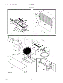 07 - System parts for Electrolux Freezer EI32AF65JS2 from AppliancePartsPros.com