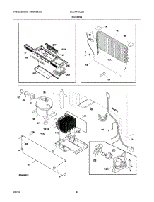 04 - System parts for Electrolux Freezer EI32AF65JS3 from AppliancePartsPros.com