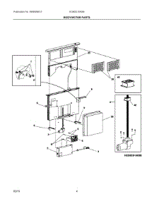 03 - Body / Motor Parts parts for Electrolux Hood EI36DD10KSB from AppliancePartsPros.com