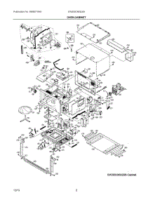 02 - Oven, Cabinet parts for Electrolux Microwave EW30SO60QSB from AppliancePartsPros.com