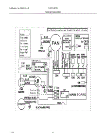 04 - Wiring Diagram parts for Frigidaire Dehumidifier FAD704DWD1 from AppliancePartsPros.com