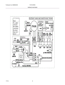 04 - Wiring Diagram parts for Frigidaire Dehumidifier FAD704DWD6 from AppliancePartsPros.com