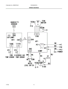 03 - Wiring Diagram parts for Electrolux Dehumidifier FAD954DWD0 from AppliancePartsPros.com