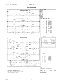 10 - Wiring Diagram parts for Frigidaire Range FFED3015PWA from AppliancePartsPros.com