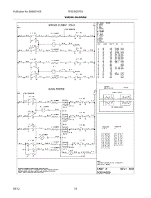 10 - Wiring Diagram parts for Frigidaire Range FFED3025PSA from AppliancePartsPros.com