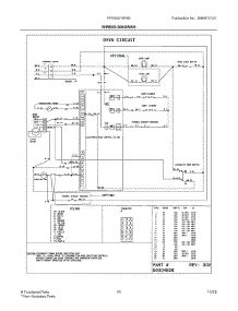 07 - Wiring Diagram parts for Electrolux Range FFES3015PSE from AppliancePartsPros.com