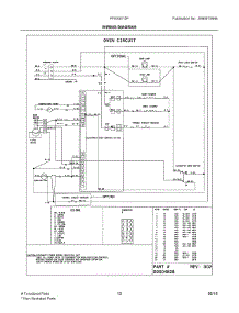 07 - Wiring Diagram parts for Electrolux Range FFES3015PWF from AppliancePartsPros.com