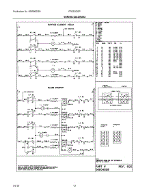 06 - Wiring Diagram parts for Electrolux Range FFES3025PBC from AppliancePartsPros.com