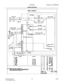 07 - Wiring Diagram parts for Electrolux Range FFES3025PWC from AppliancePartsPros.com