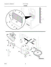 04 - System parts for Electrolux Freezer FFFH17F1RW0 from AppliancePartsPros.com