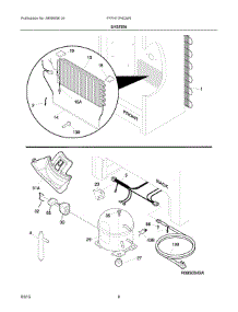 04 - System parts for Electrolux Freezer FFFH17F4QW0 from AppliancePartsPros.com
