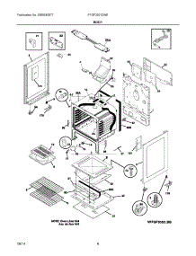 04 - Body parts for Electrolux Range FFGF3021ZWE from AppliancePartsPros.com