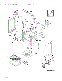 04 - Body parts for Electrolux Range FFGF3047LSG from AppliancePartsPros.com