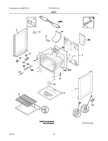 04 - Body parts for Electrolux Range FFGF3047LSH from AppliancePartsPros.com