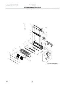 02 - Recommended Spare Parts parts for Electrolux Air Conditioner FFHP183WS20 from AppliancePartsPros.com
