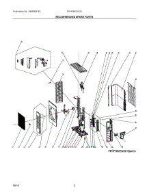 02 - Recommended Spare Parts parts for Electrolux Air Conditioner FFHP362ZQ20 from AppliancePartsPros.com