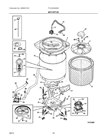 06 - Motor / Tub parts for Electrolux Washer Dryer Combo FFLE2022MW2 from AppliancePartsPros.com