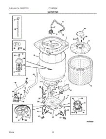 06 - Motor / Tub parts for Electrolux Washer Dryer Combo FFLG2022MW2 from AppliancePartsPros.com