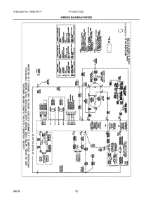 07 - Wiring Diagram Dryer parts for Electrolux Washer Dryer Combo FFLG3911QW1 from AppliancePartsPros.com