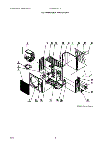 02 - Recommended Spare Parts parts for Electrolux Air Conditioner FFMS223CS20 from AppliancePartsPros.com