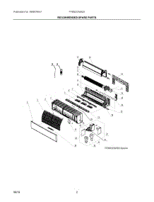 02 - Recommended Spare Parts parts for Electrolux Air Conditioner FFMS223WS20 from AppliancePartsPros.com