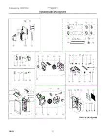 02 - Recommended Spare Parts parts for Electrolux Air Conditioner FFPD12C2R11 from AppliancePartsPros.com