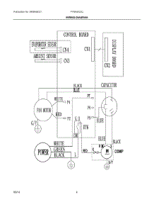 03 - Wiring Diagram parts for Electrolux Air Conditioner FFRA0522Q18 from AppliancePartsPros.com