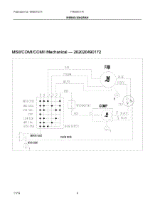 03 - Wiring Diagram parts for Electrolux Air Conditioner FFRA0611R11 from AppliancePartsPros.com