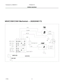 03 - Wiring Diagram parts for Electrolux Air Conditioner FFRA0811R10 from AppliancePartsPros.com