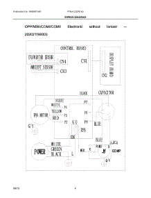 03 - Wiring Diagram parts for Electrolux Air Conditioner FFRA1222R1A0 from AppliancePartsPros.com
