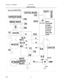 03 - Wiring Diagram parts for Electrolux Air Conditioner FFRC0833R10 from AppliancePartsPros.com