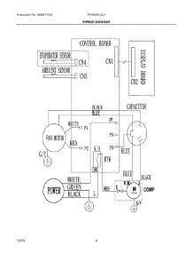 03 - Wiring Diagram parts for Electrolux Air Conditioner FFRE05C3Q16 from AppliancePartsPros.com