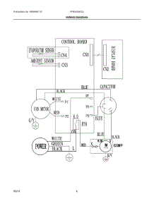 03 - Wiring Diagram parts for Electrolux Air Conditioner FFRE05W3Q11 from AppliancePartsPros.com