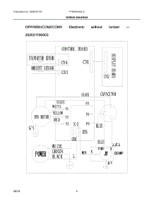 03 - Wiring Diagram parts for Electrolux Air Conditioner FFRE05W3S10 from AppliancePartsPros.com